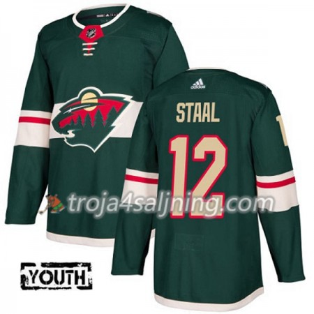 Minnesota Wild tröja Eric Staal 12 Adidas 2017-2018 Grön Authentic - NHL Tröjor Barn Minnesota Wild tröja Eric Staal 12 Adidas 2017-2018 Grön Authentic - NHL Tröjor Barn